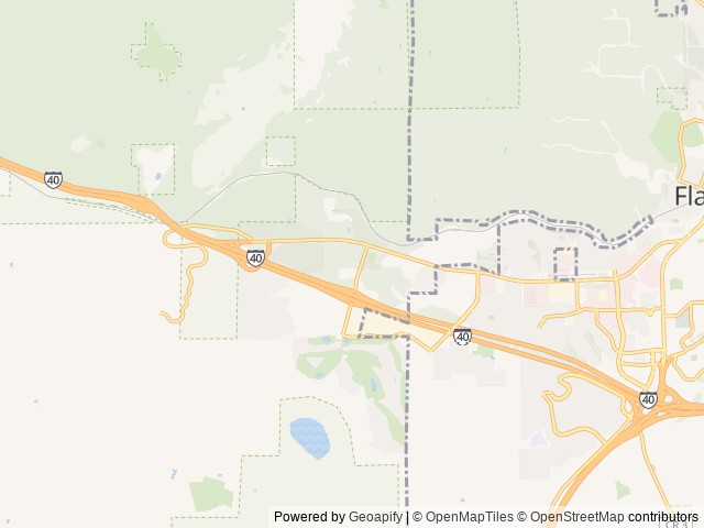 Map for 2021 Dutchmen RV Aspen Trail 2850BHS near Flagstaff, AZ