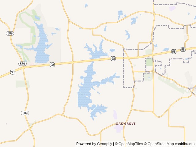 Map for 2023 Aspen Trail - "The Hiker" near Hattiesburg, MS