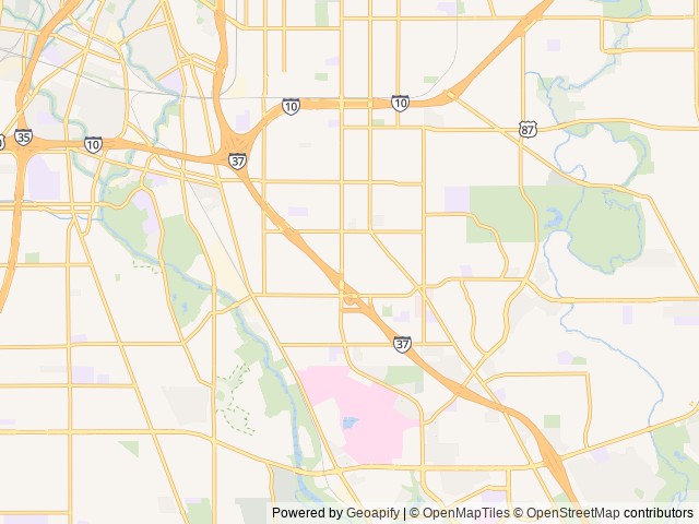 Map for 2024 Apex Happy Campers near San Antonio, TX