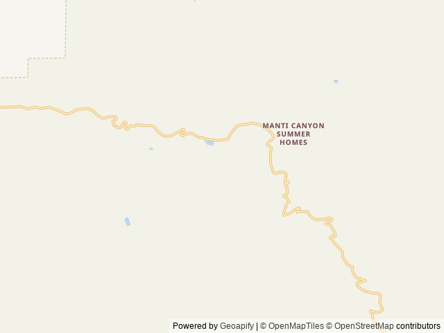 Map of Manti Community location at Ephraim, UT, United States