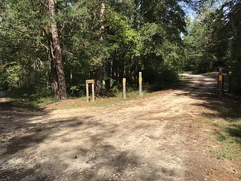 Entrance to Woods Ferry Campground 