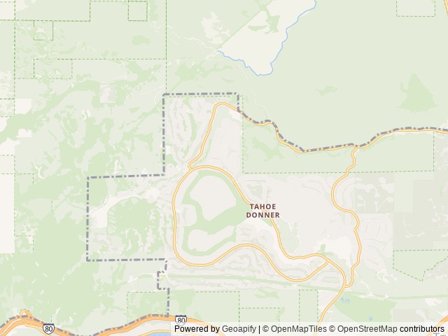 Map for Adventure Trailer for bikes - are you READY? near Truckee, CA