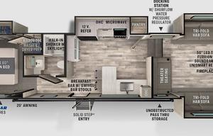 2022 Forest River-Front living- Sleeps 6-TrailRide
