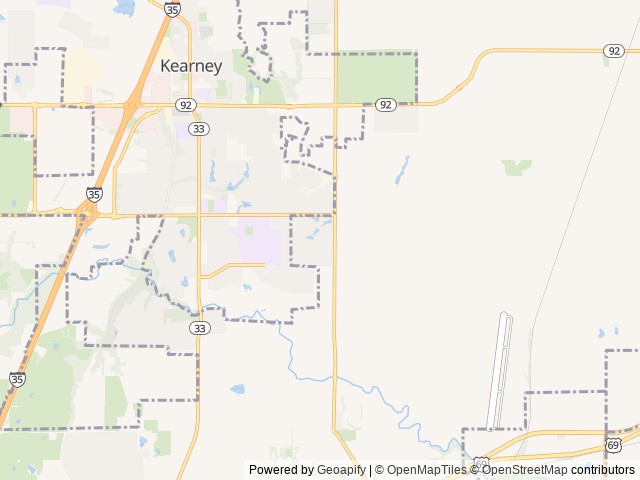 Map for Premium Alpha Wolf Camper Relax, Camp & Unwind near Kearney, MO