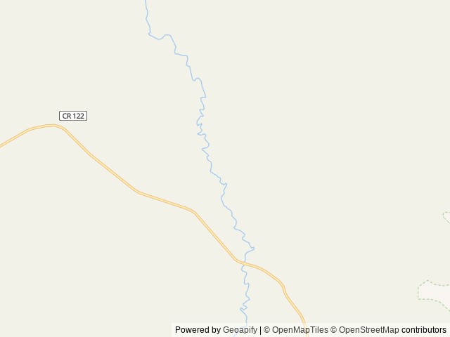 Map of Creek Pasture Campground location at Monticello, UT, United States