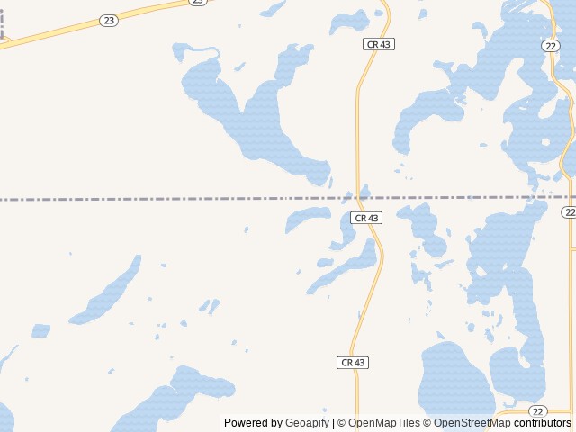 Map of Hidden Acres RV Park location at Richmond, MN, United States