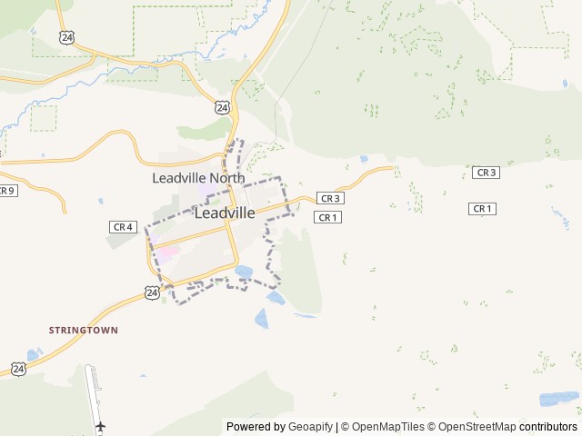 Map for Simply Coze 2013 Little Guy 5x10 Silver Shadow near Leadville, SD