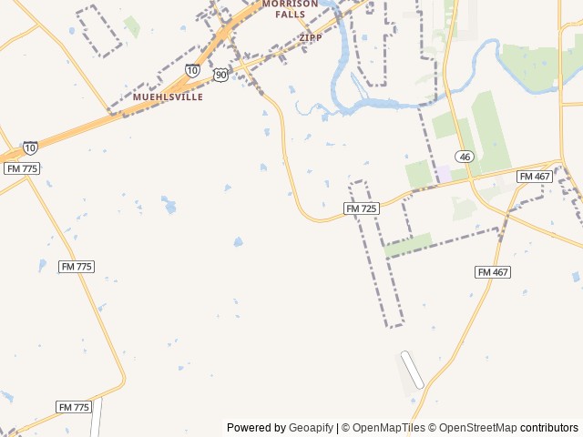 Map for 2013 Forest River RV Sunseeker 3170DS Ford near Seguin, TX