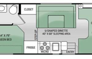 Easy to Drive Comfy RV Rental