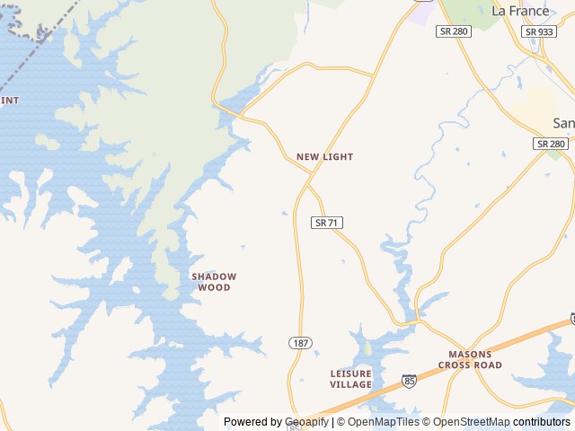 Map for 2019 Forest River Wildwood Camper – Model 27REIS near Anderson, TN
