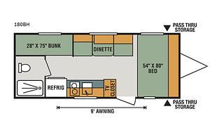 Family Friendly Tiny Bunkhouse