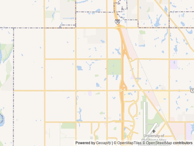 Map for 2025 Storyteller Overland Beast Mode XO near Norman, OK