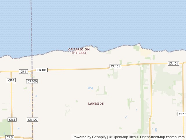 Map for 2017 Coachmen RV Catalina SBX 321BHDSCK near Ontario, NY