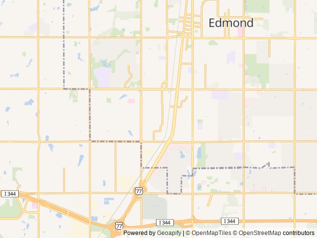Map for 2020 Prime Time RV Tracer Breeze 22MDB near Edmond, OK