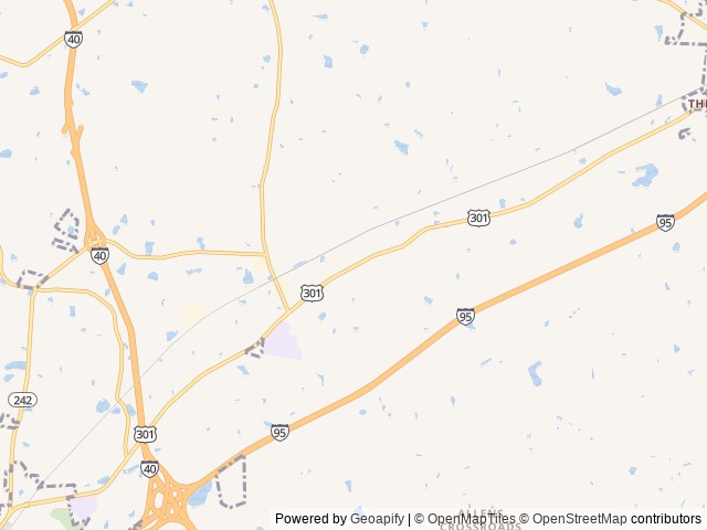 Map for 2019 Redhawk 22J near Four Oaks, NC