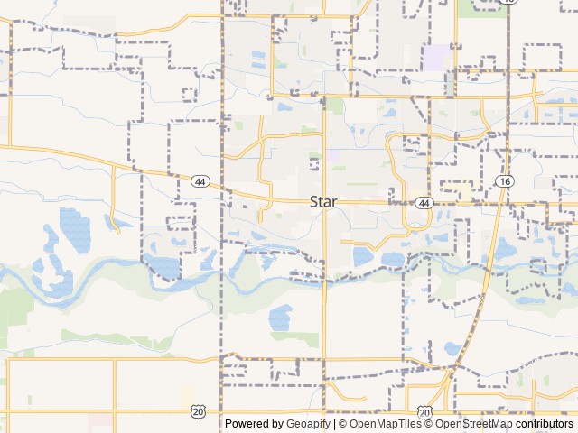Map for 2023 Jayco Jayfeather 27BHB - Sleeps 6 Comfortably near Star, ID