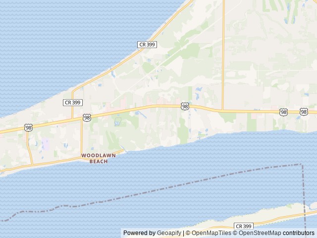 Map of Island Time RV Resort location at Gulf Breeze, FL, United States