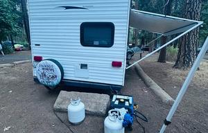 Keystone Hideout 19FLB Travel Trailer + Extras