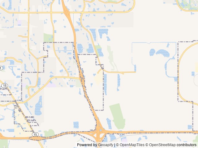 Map for 2025 Luxury Class A Motorcoach – Sleeps Up to 7! near Orlando, FL