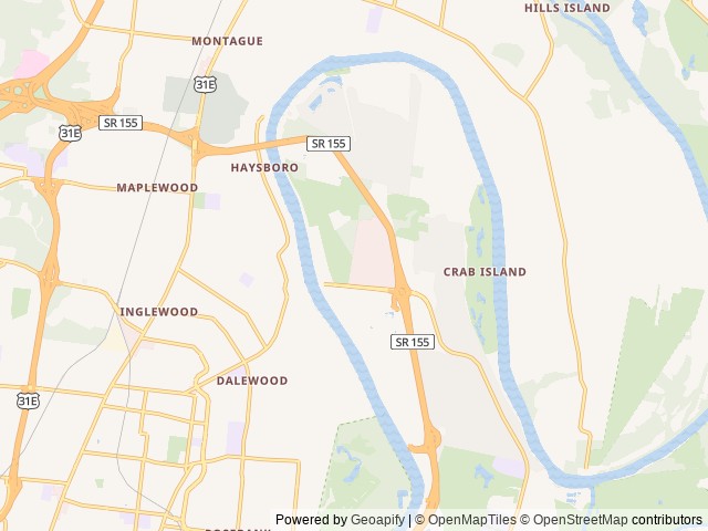 Map for Shawhan Family Frenchies Toy Hauler near Nashville, TN
