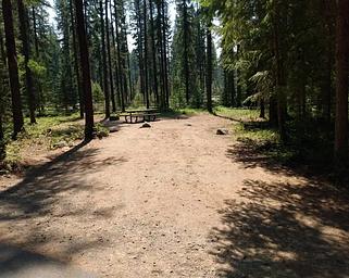 Lake Gillette Campsite