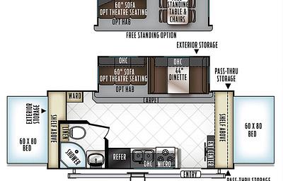 2018 Forest River RV Rockwood Roo 21SS
