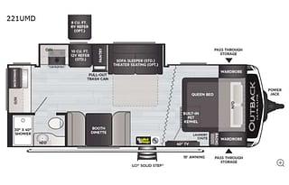 Couples Retreat RV in the OUTBACK!