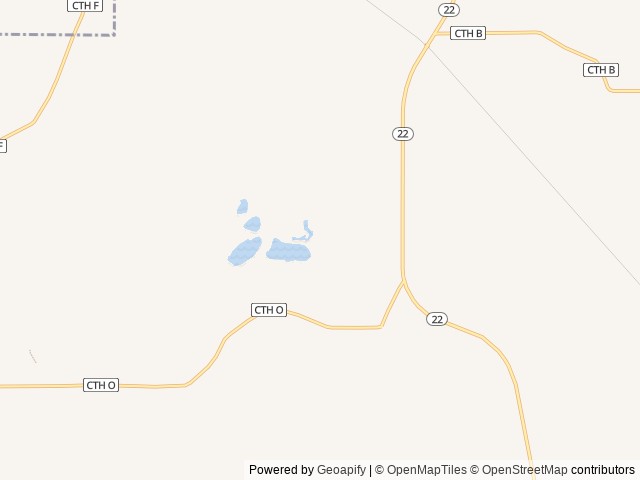 Map of Wilderness Campgrounds, Inc location at Montello, WI, United States