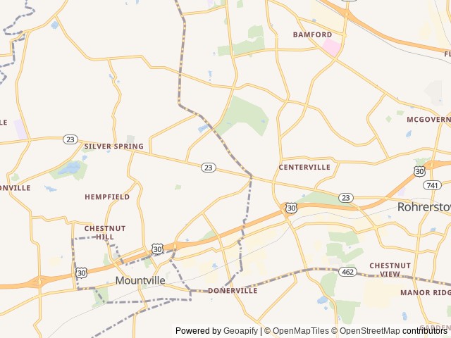 Map for 2022 Cruiser MPG 2500BH near Lancaster, PA