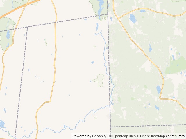 Map of Sun Ridge Resort location at Sterling, CT, United States