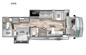 2023 Forest River RV FR3 34DS