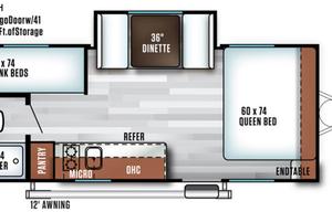 2018 Forest River RV Salem Cruise Lite