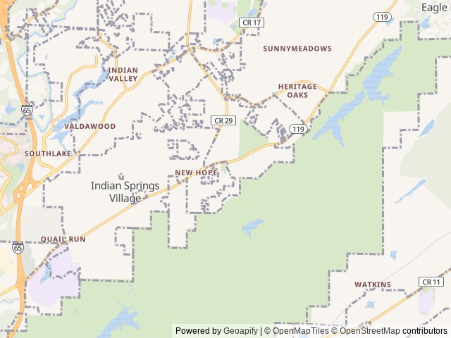 Map for The Perfect Size RV- Coachmen Leprechaun- 26 ft. near Birmingham, AL