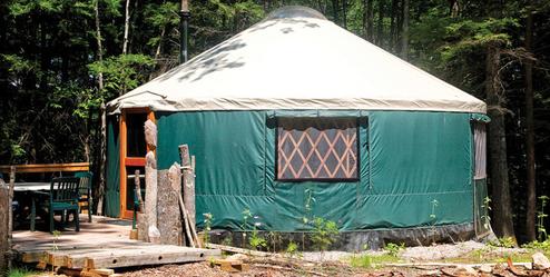 Maine Forest Yurts