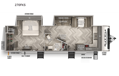 2022 Forest River RV Salem Hemisphere 270FKS