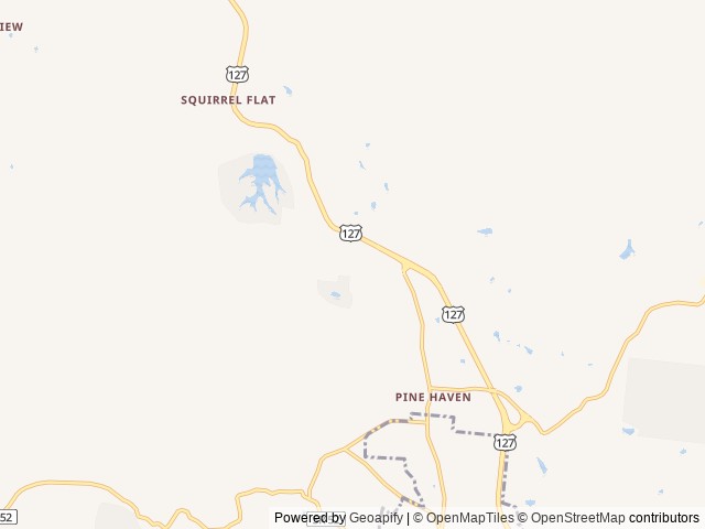 Map of Maple Hill Campground location at Jamestown, TN, United States