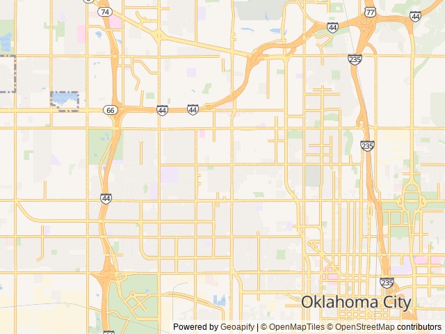 Map for 2024 Family Friendly Bunkhouse | Linens Included | Kitchen Ready-Easy to Drive! near Oklahoma City, OK