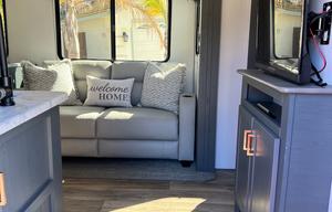The Farmhouse travel trailer.