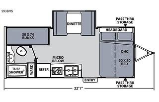 2018 Coachmen RV Apex Nano 193BHS RV rental photo 2