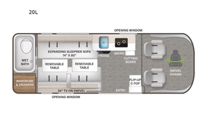 2022 Thor Motor Coach Tellaro 20L