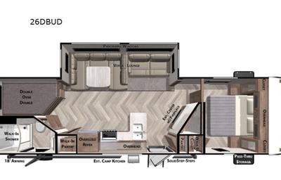 2020 Forest River RV Wildwood 26DBUD