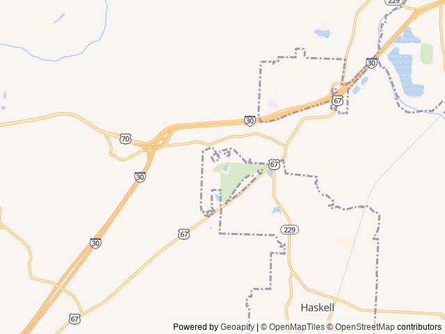Map for 2025 Adventure Ready Bunkhouse | Luxury Retreat near Haskell, AR