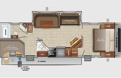 2022 Jayco White Hawk 29BH RV rental photo 3