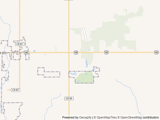 Map of SunCity RV Park location at Elberta, AL, United States