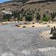 Mecca Flat Campground with rimrock