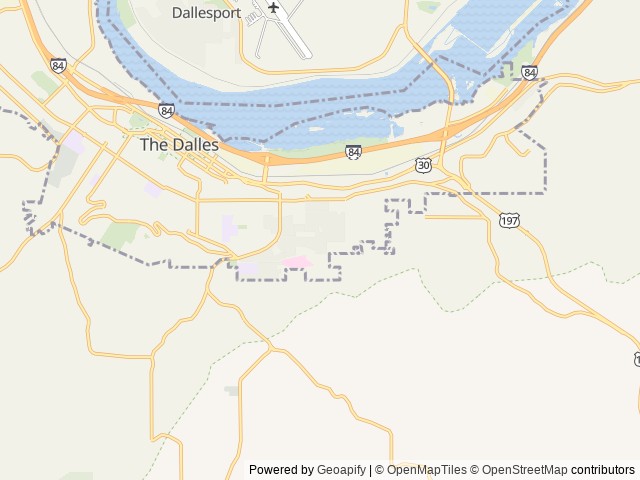 Map for 2021 Dutchmen RV Kodiak Ultra-Lite 242RBSL near The Dalles, WA