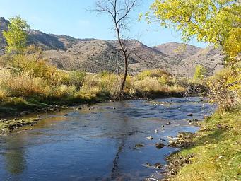 Beaver River adjacent to site 1