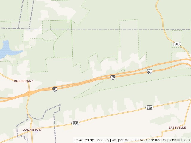 Map of Holiday Pines Campground location at Pennsylvania 17747, PA, United States