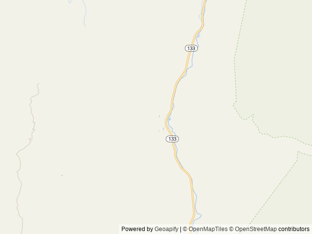 Map of Avalanche Ranch location at Redstone Historic District, CO, United States