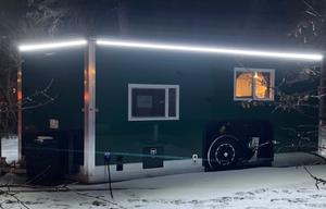 Luxury Ice House - fishing in style!